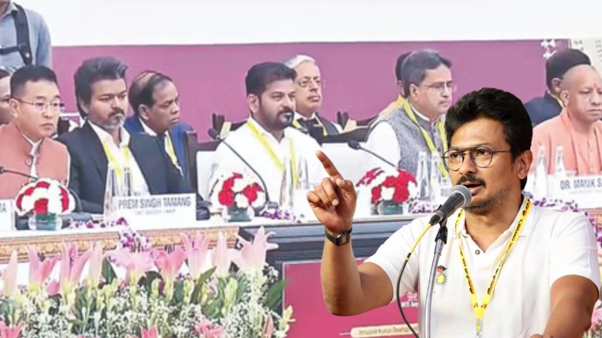 முதலமைச்சர் விஜய் நிதி ஆயோக் கூட்ட்த்தில் கலந்துக் கொண்ட நிலையில், அங்கு அவர் பேசியது குறித்து