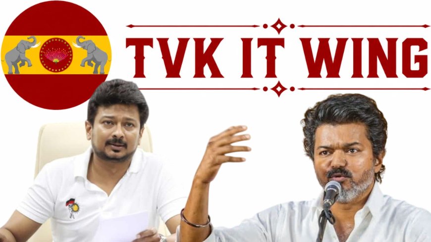 எதிர்க்கட்சித் தலைவர் உதயநிதியை கடுமையாக விமர்சித்து தவெக ஐடி விங் தனது எக்ஸ் வலைத்தளப்பக்கத்தில் பதிவிட்டுள்ள