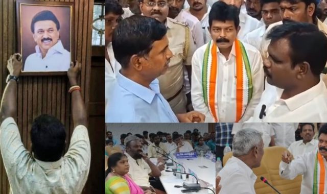 திருவெற்றியூர் மண்டல அலுவலகத்தில் வைக்கப்பட்டு இருந்த முன்னா