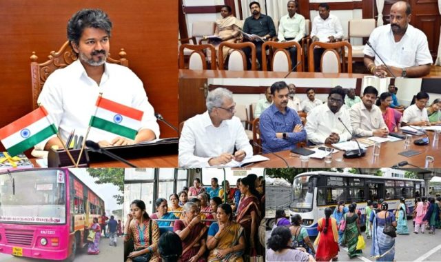 தமிழ்நாடு முழுவதும் மகளிர் அரசு பேருந்துகளில் இலவச பயணம் செய