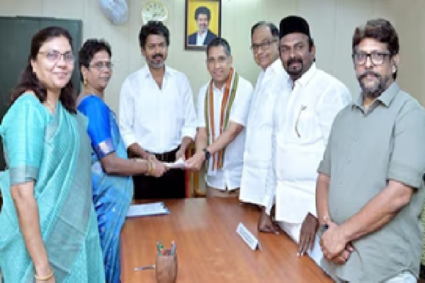 தமிழகத்தில் காலியாக உள்ள ராஜ்யசபா (மாநிலங்களவை) இடைத்தேர்தலில், ஆளும் தவெக தலைமையிலான கூட்டணியில் இடம்பெற்றுள்
