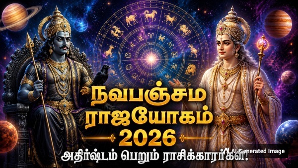 Saturn Venus Forms Navpancham Rajyog On 25 June 2026: ஜோதிடத்தில் சனியும், சுக்கிரனும்