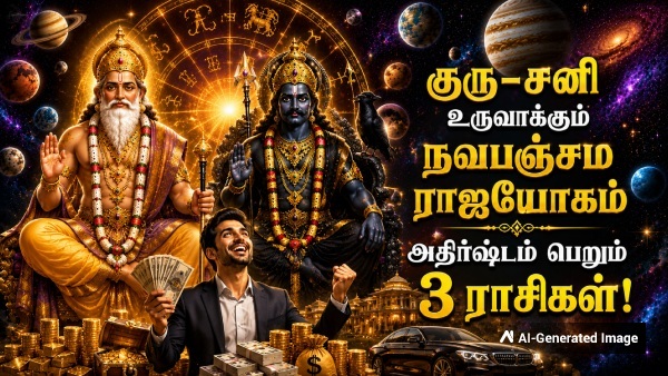 Jupiter Saturn Make Navpancham Rajyog On 02 June 2026: குரு பெயர்ச்சியானது ஜூன்