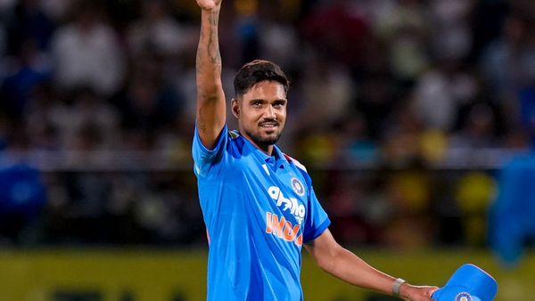 Gurnoor Brar celebrates his ODI debut against Afghanistan Gurnoor Brar celebrates his ODI debut against Afghanistan