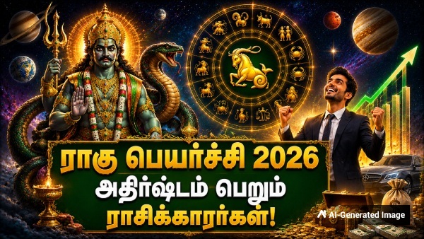 Rahu Transit 2026: ராகு 2026 ஆம் ஆண்டின் இறுதியில் மகர ராசிக்குள் நுழையவுள்ளார். இந்த