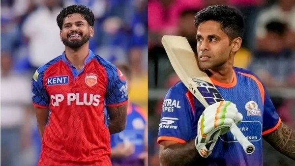Suryakumar Yadav Embraces and Congratulates Shreyas Iyer in Mumbai T20 League Suryakumar Yadav Embraces and Congratulates Shreyas Iyer in Mumbai T20 League