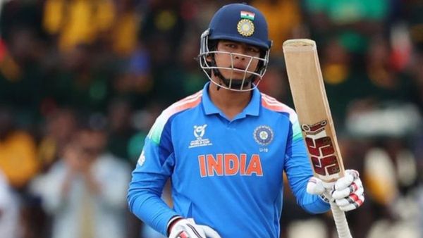 Vaibhav Suryavanshi during India A cricket match Vaibhav Suryavanshi during India A cricket match