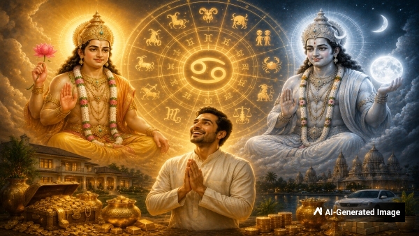 Venus-Moon Forms Kalatmaka Yoga on June 2026 give luck and success to